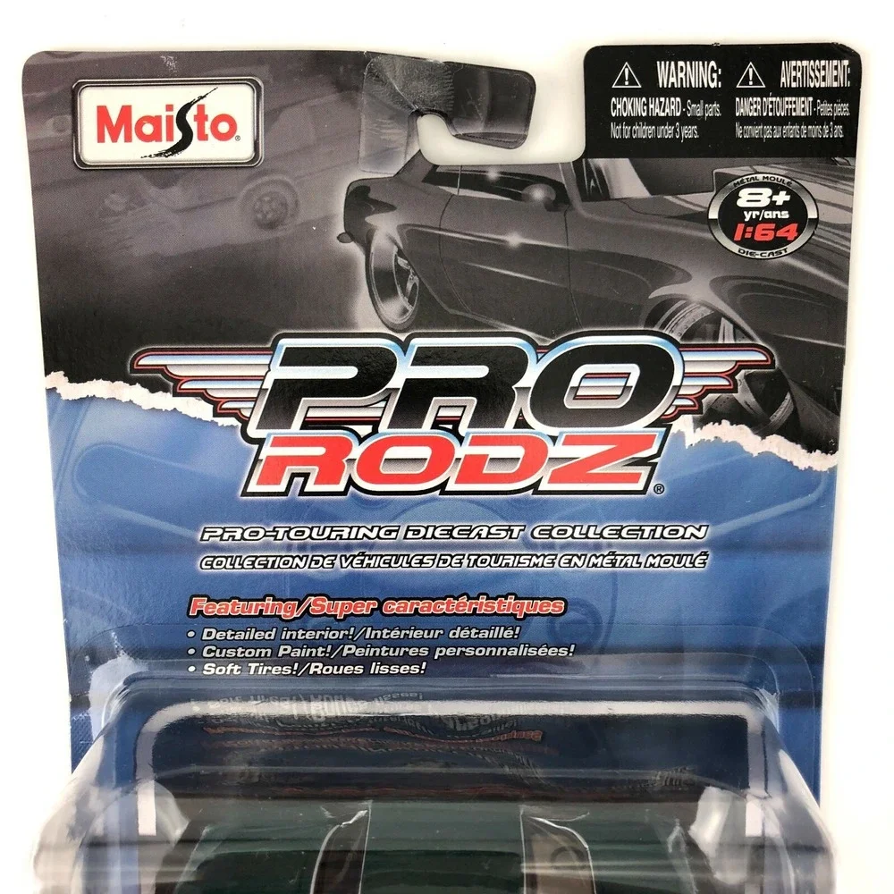 Maisto‎ Pro RodZ 1960 60 Ford Starliner Car Metallic Green Die Cast 1/64 Scale